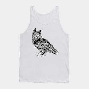 Eurasian eagle owl Tank Top